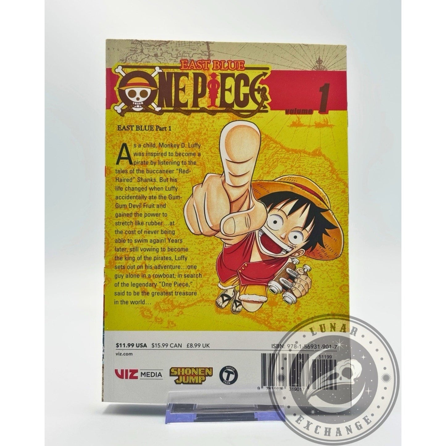 One Piece Vol. 1 Romance Dawn Manga – Eiichiro Oda | VIZ Media Shonen Jump
