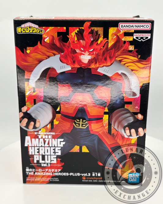 My Hero Academia The Amazing Heroes Plus Vol. 3: Endeavor Figure – Banpresto