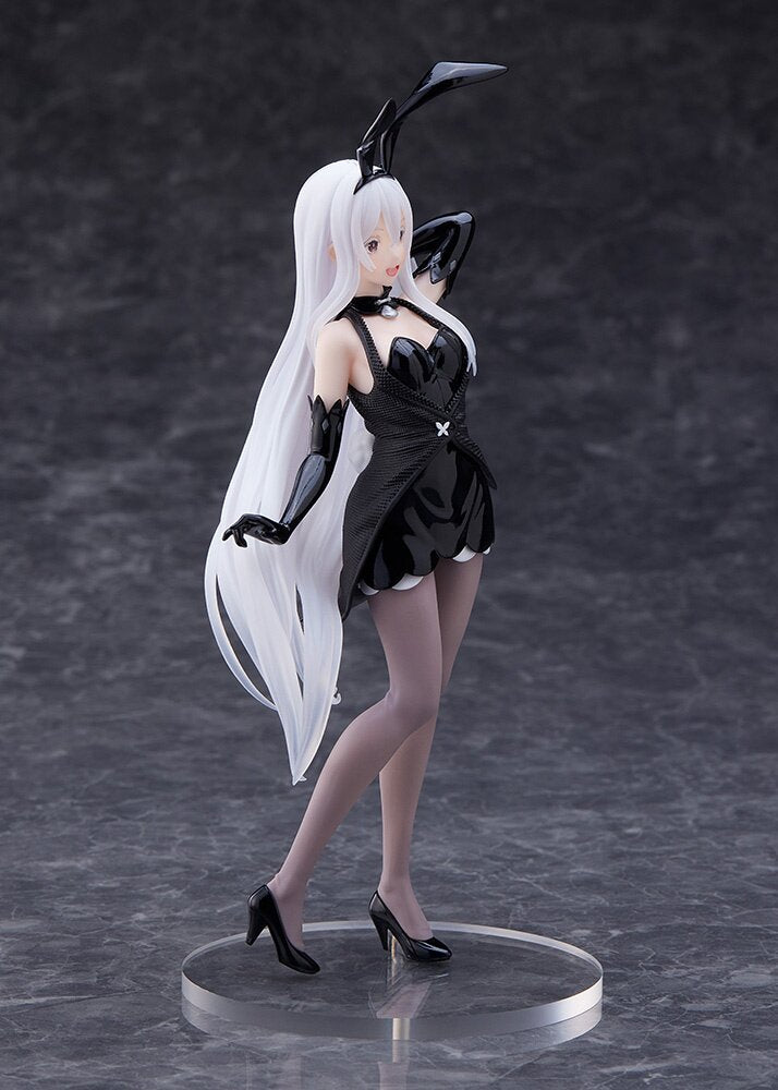 Side profile showcasing Echidna's bunny outfit and pose.