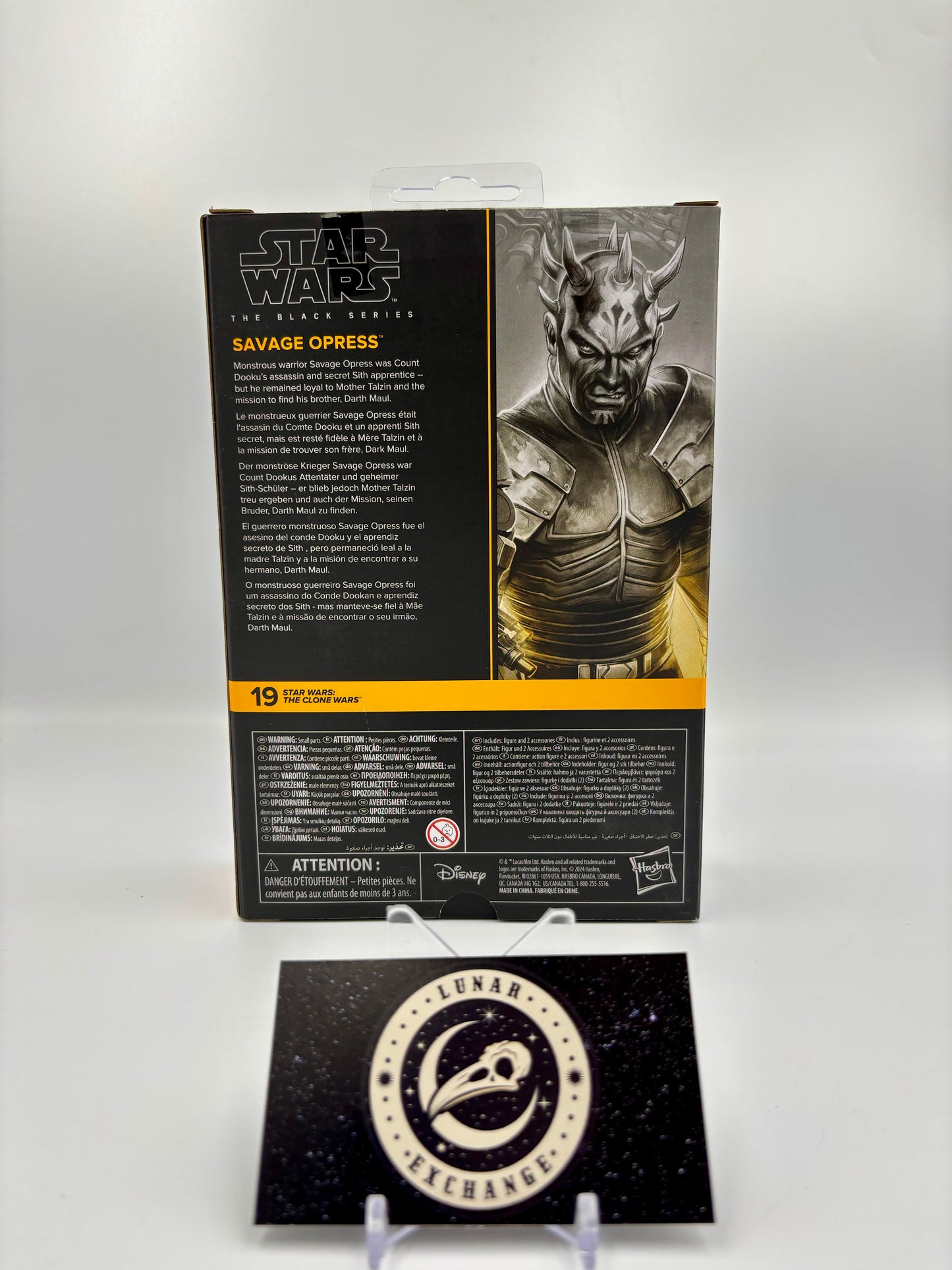 Star Wars The Black Series Savage Opress Deluxe 6-Inch Action Figure – Hasbro