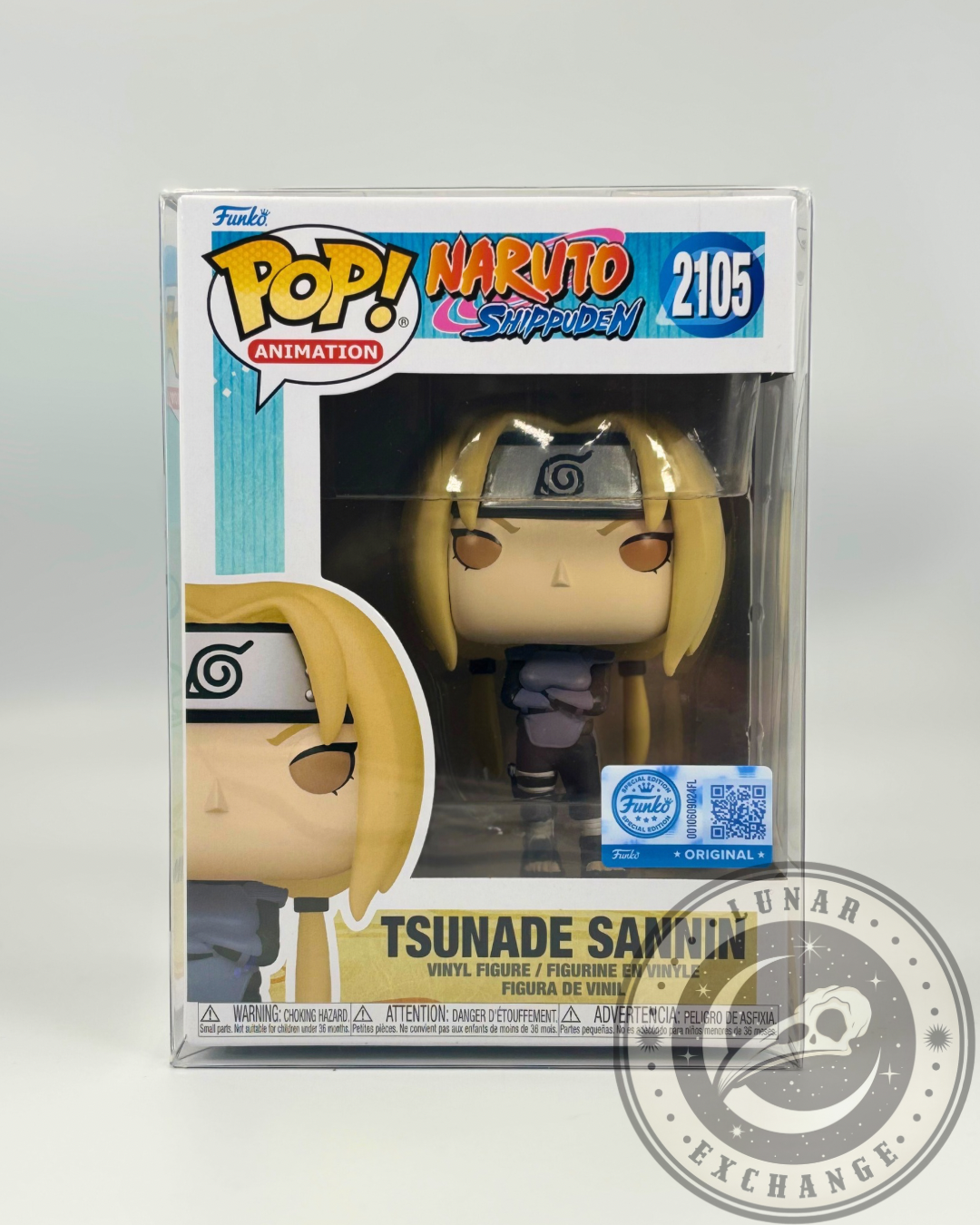 Funko POP! Animation Naruto: Shippuden Tsunade Sannin #2105 — Entertainment Earth Exclusive (New + Protector)