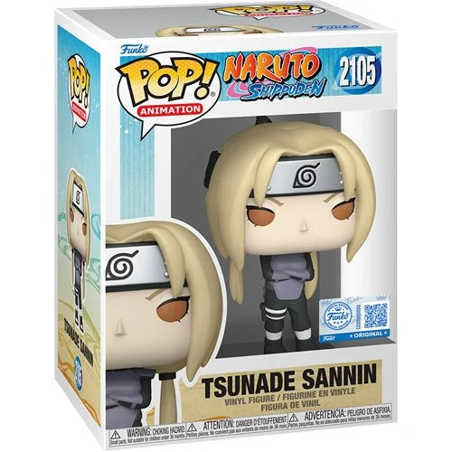 Funko POP! Animation Naruto: Shippuden Tsunade Sannin #2105 — Entertainment Earth Exclusive (New + Protector)
