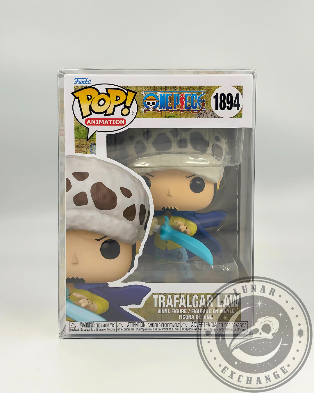 One Piece Trafalgar Law (Anesthesia) Funko Pop! #1894 – With Protector / Animation Edition