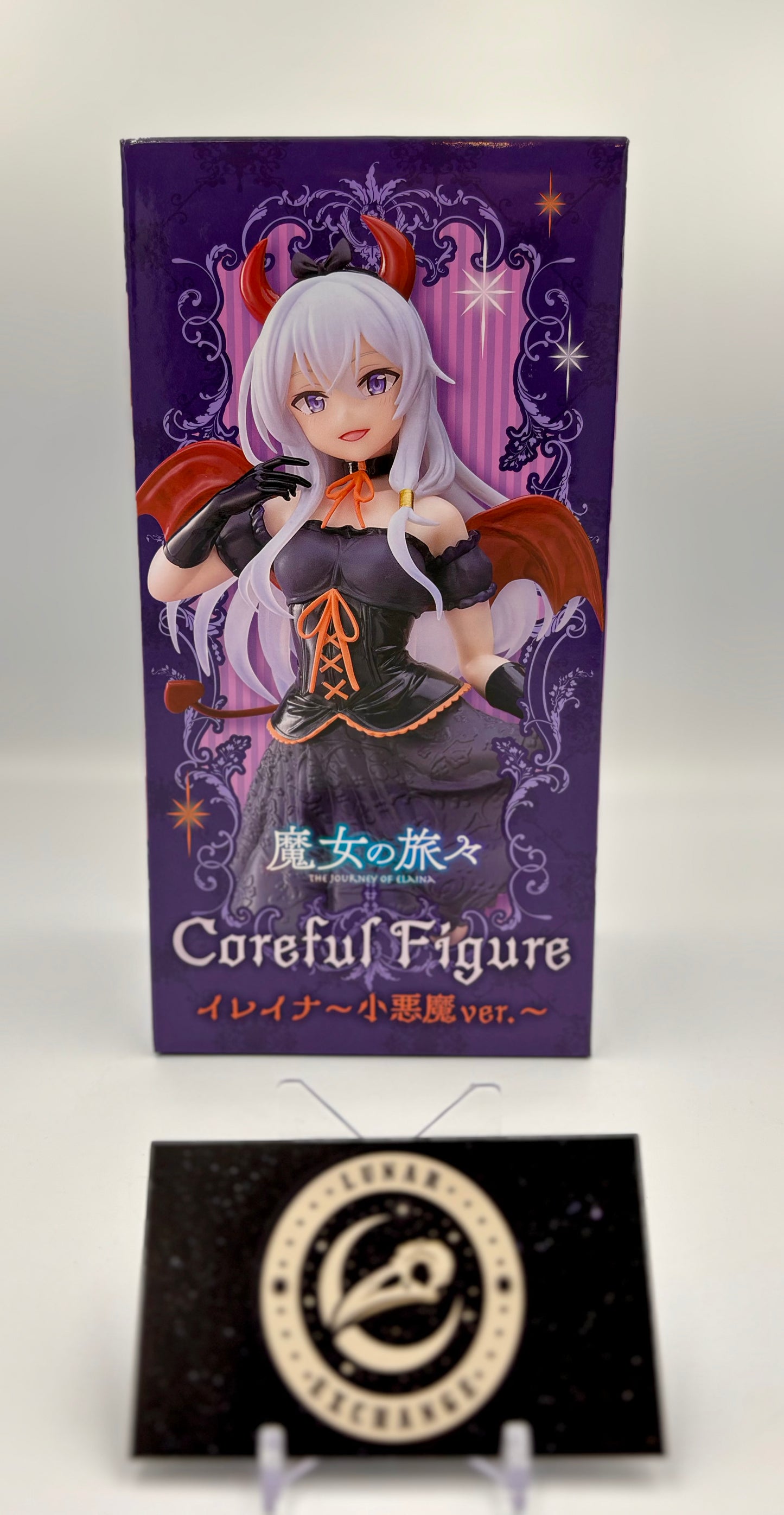 Packaging of the Coreful Figure Elaina: Sweet Devil Ver. by Taito.