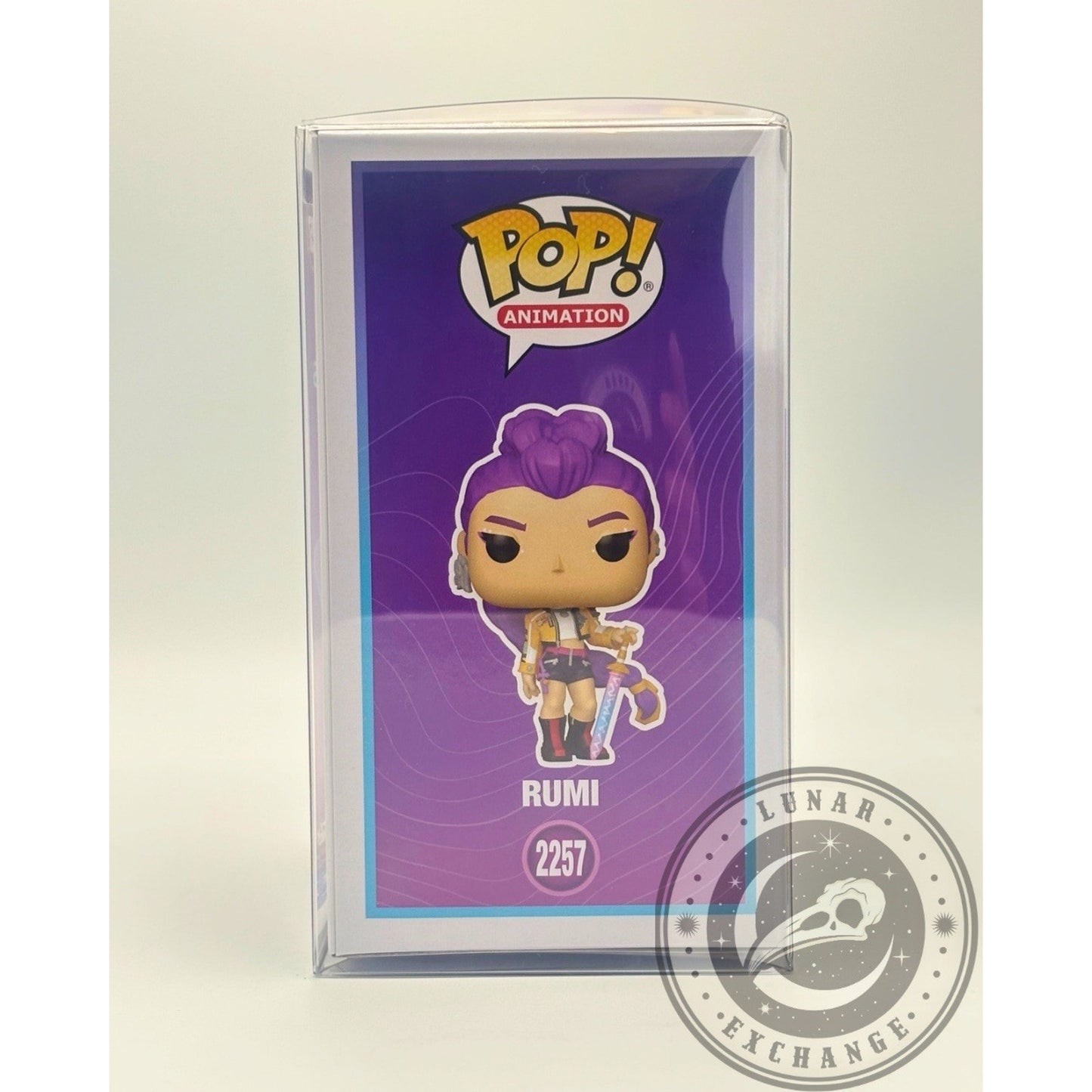 Funko Pop! Animation KPop Demon Hunters Rumi #2257 Vinyl Figure w/ Protector