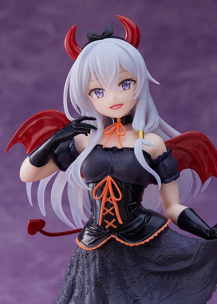 Close-up highlighting Elaina's facial expression and accessories.