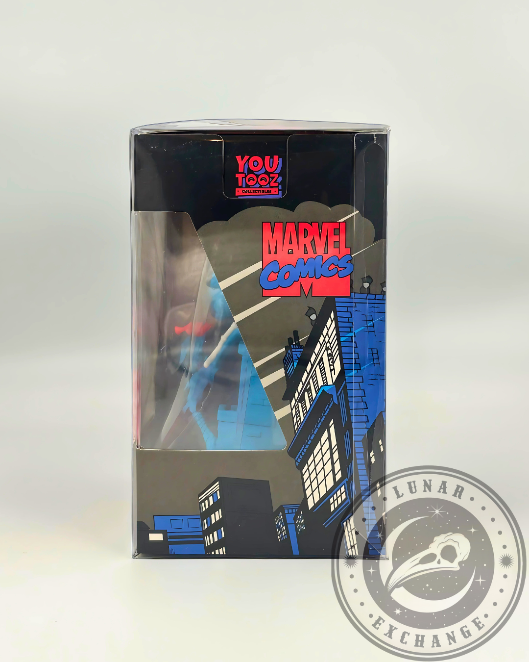 Marvel Comics Collection Spider-Man: Amazing Fantasy #15 Illuminated Vinyl Figure – SDCC 2024 Previews Exclusive (with Protector)