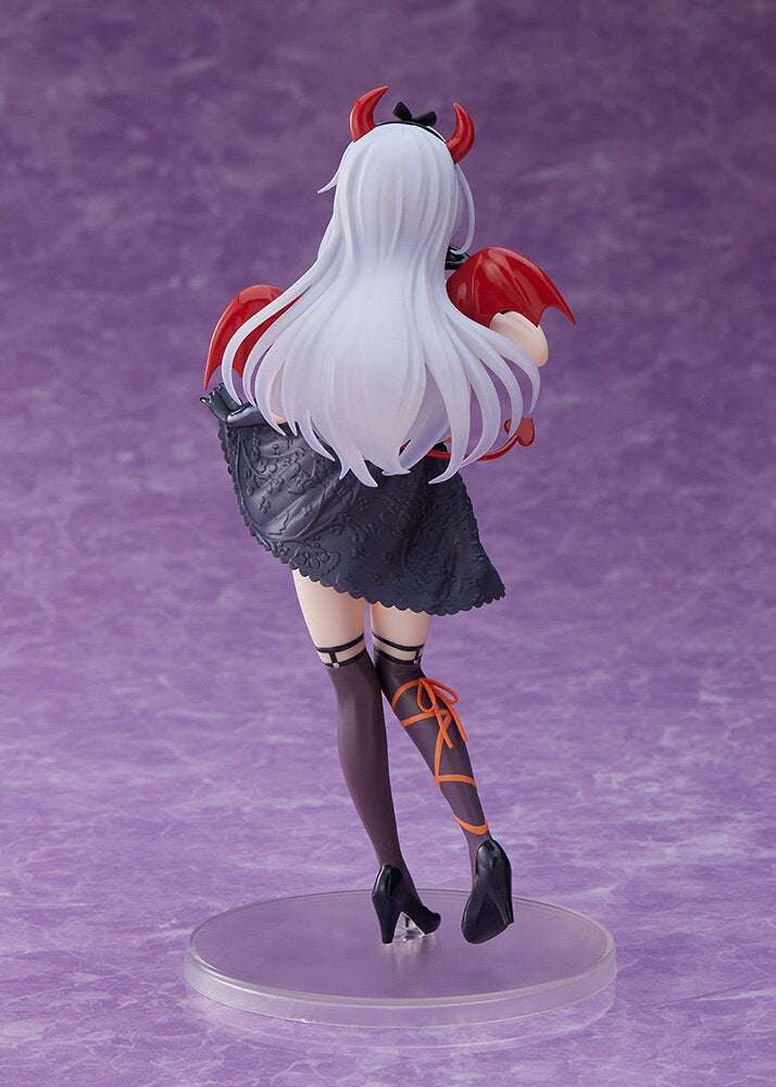 Rear view displaying the figure's sculpted hair and clothing details.