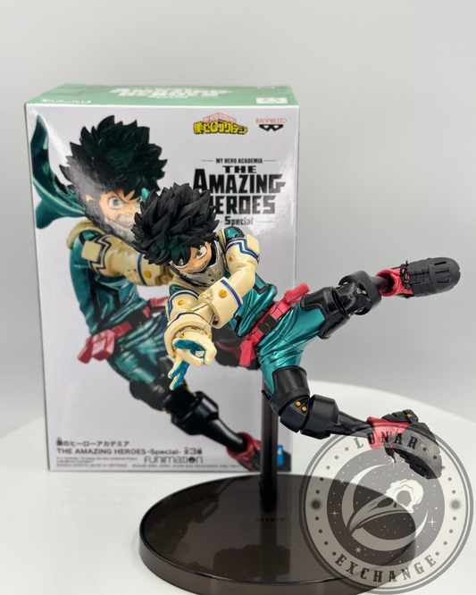 My Hero Academia Izuku Midoriya Special Version Amazing Heroes Statue – Banpresto Figure