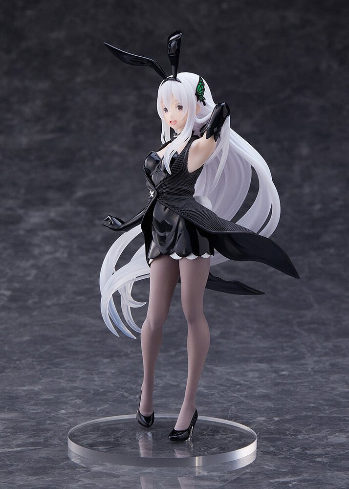 Side profile showcasing Echidna's bunny outfit and pose.