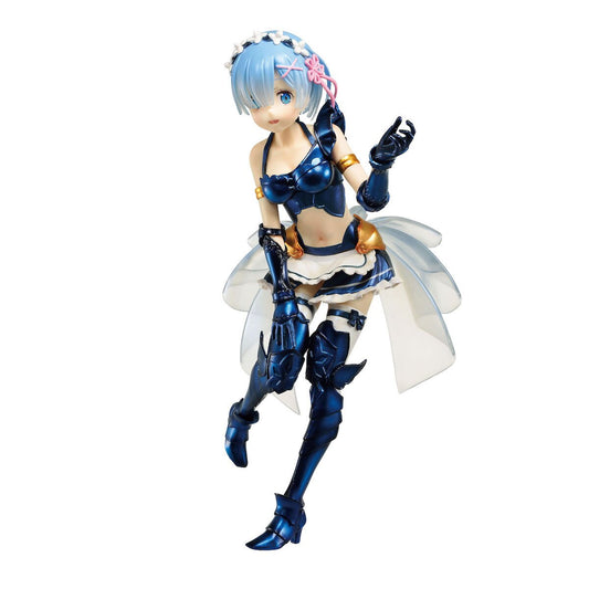 Front view of Rem EXQ Figure Vol. 4 Maid Armour Ver. by Banpresto.