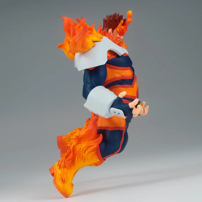 Side view of Banpresto Endeavor figure with flame accents.