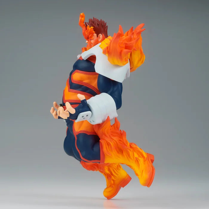 Side view of Banpresto Endeavor figure with flame accents.
