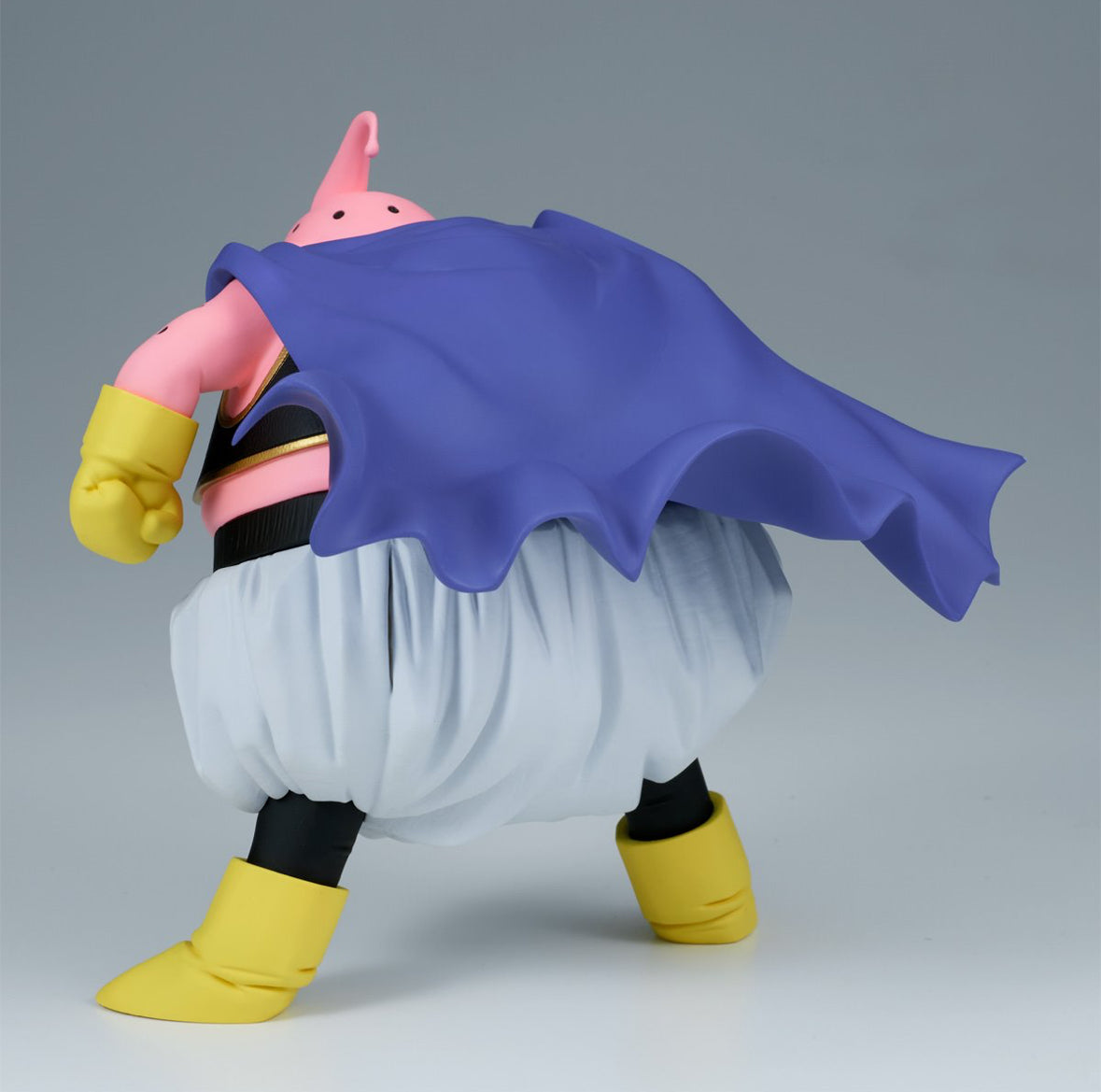 Back view of Banpresto Majin Buu figure showing pose and height.