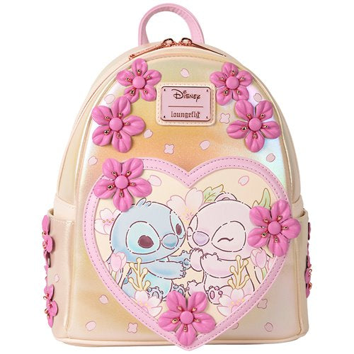 Lilo & Stitch Cute Stitch Mini-Backpack by Loungefly featuring Stitch’s adorable expression.