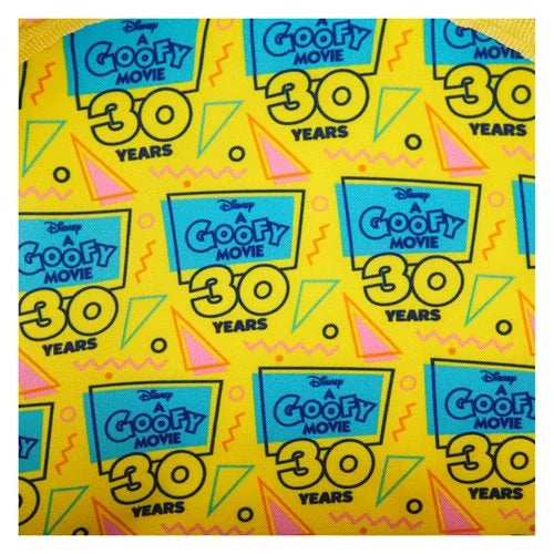 Interior view of Loungefly Powerline Max mini-backpack.