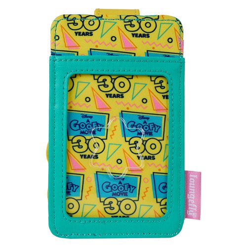 Back view of Loungefly A Goofy Movie Roxanne cardholder, highlighting compact and functional design.