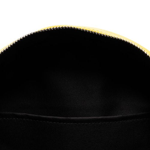 Interior view of Loungefly crossbody bag open to show inner compartment.