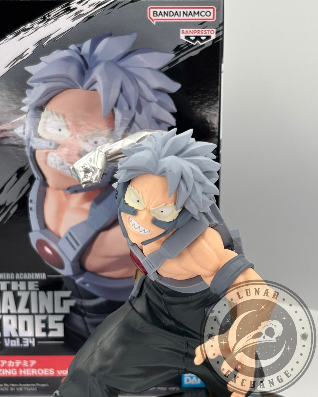 My Hero Academia The Amazing Heroes Vol. 34: Real Steel Figure – Banpresto Collectible