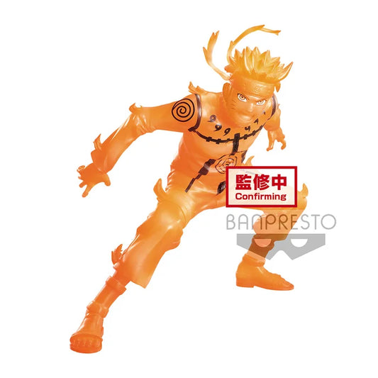 Naruto Uzumaki Vibration Stars figure in Nine-Tails Chakra Mode by Banpresto.