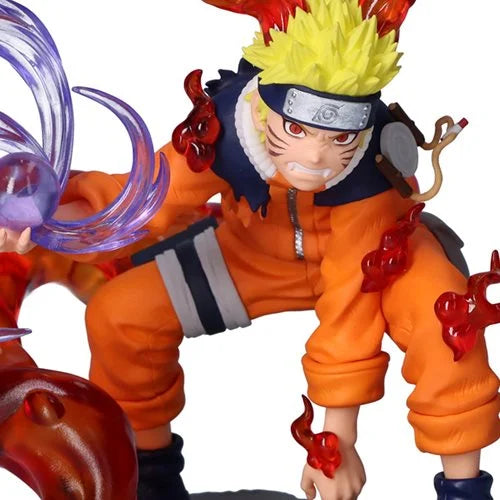 Close-up of Naruto’s intense facial expression