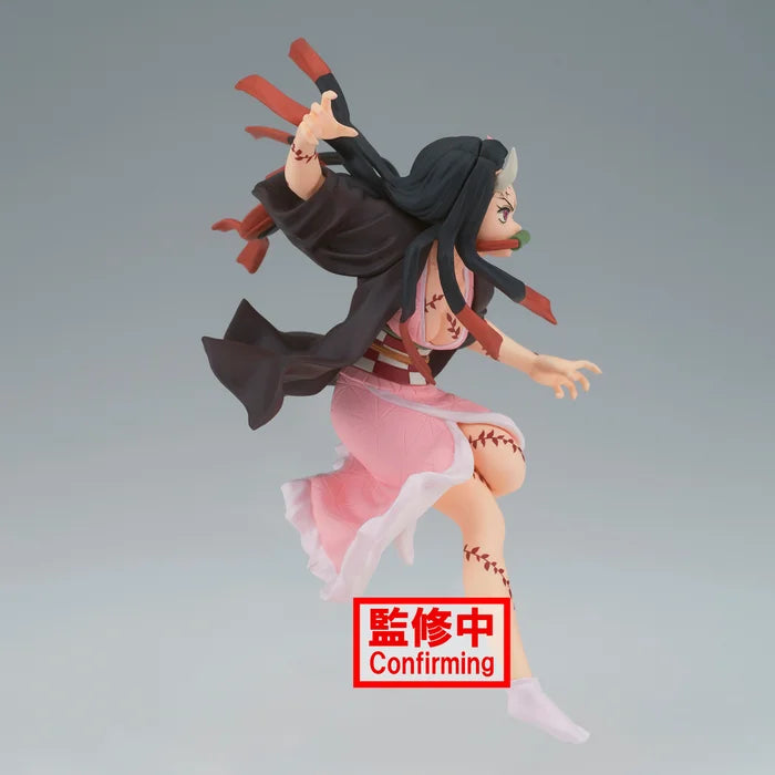 Side view of 5.1-inch Nezuko Kamado prize figure from Entertainment District Arc.