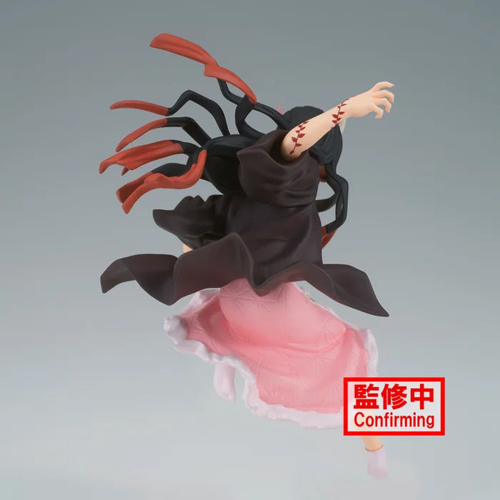 Side view of 5.1-inch Nezuko Kamado prize figure from Entertainment District Arc.