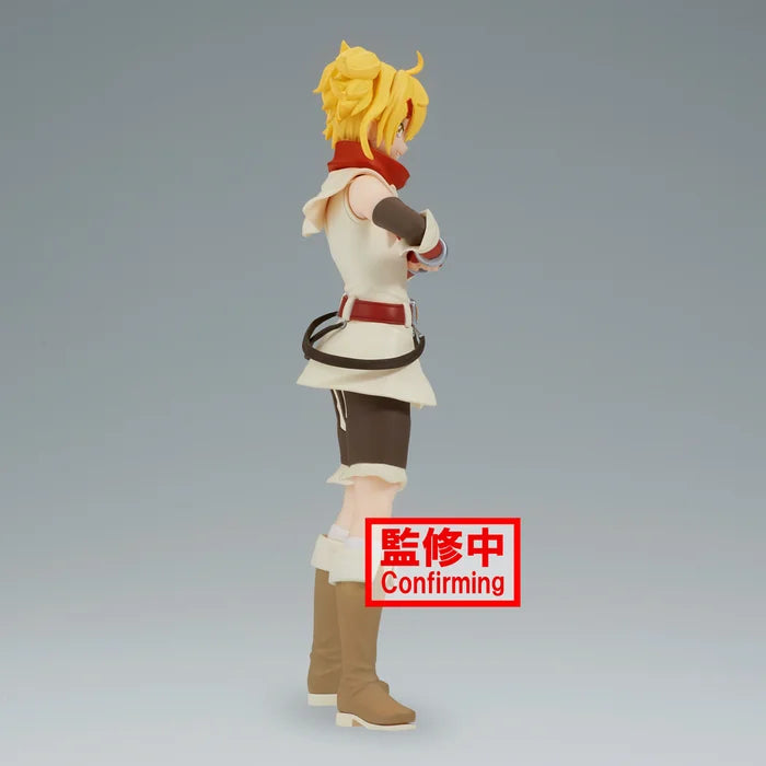Side view of Shangri-La Frontier Oikatzo figure, highlighting intricate design.