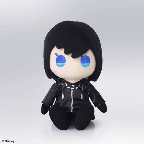 Kingdom Hearts III Xion Plush standing upright with detailed embroidered face and soft fabric coat.