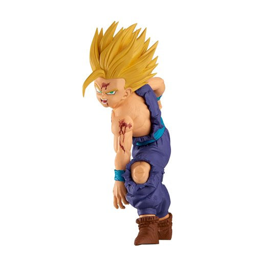 Front view of Super Saiyan Gohan Match Makers Statue by Banpresto.