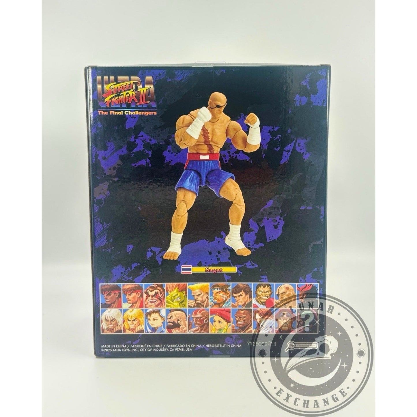 Ultra Street Fighter II Sagat 6″ Deluxe Action Figure – Jada Toys