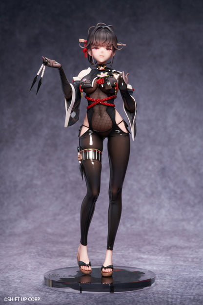 Front view of Sakura 1/7 Scale Figure (Midnight Stealth Ver.) by Hobby Sakura.