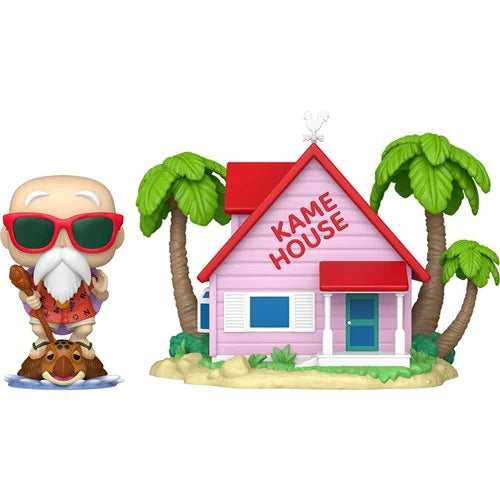 Master Roshi and Kame House Pop! Town set front vie