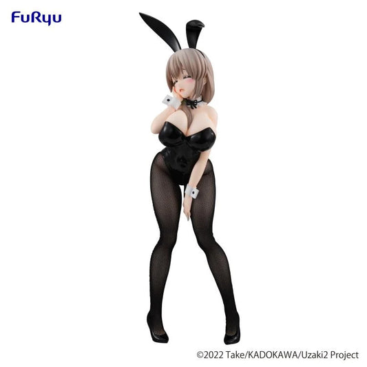 Full-body view of Tsuki Uzaki BiCute Bunnies Figure by FuRyu.