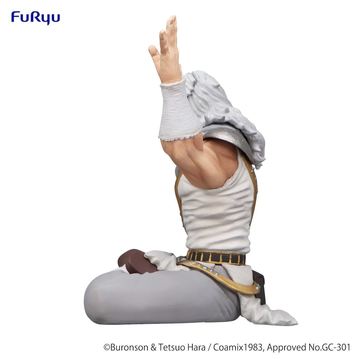 Side profile showcasing Toki's seated pose and detailed attire.