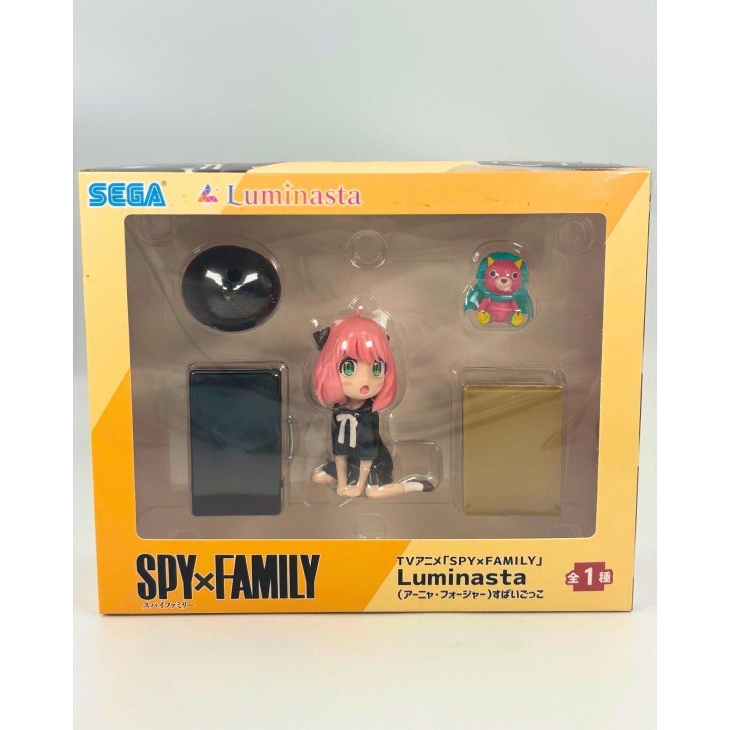 SPY×FAMILY Anya Forger Pretend Play Ver. 2 Luminasta Figure – SEGA 3″