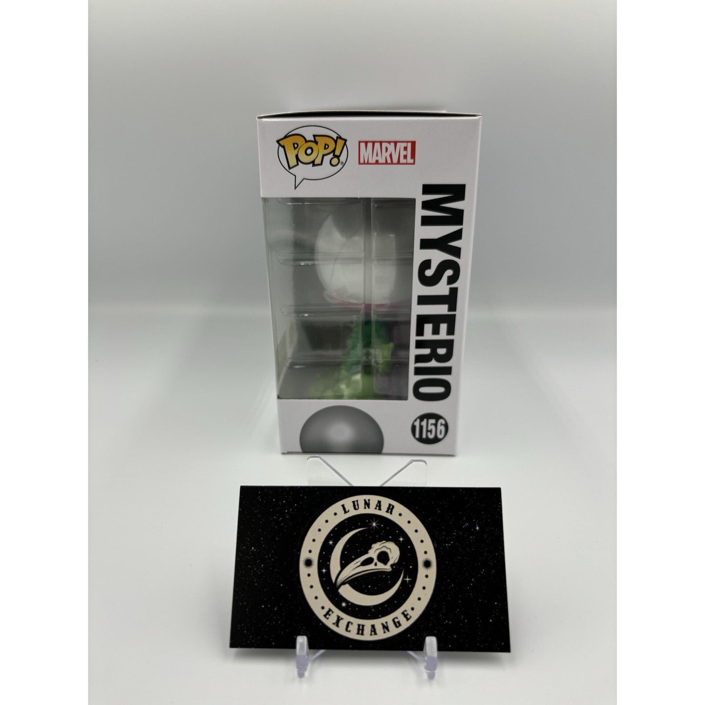 Marvel Mysterio 616 Glow-in-the-Dark Funko Pop! #1156 EE Exclusive + Protector