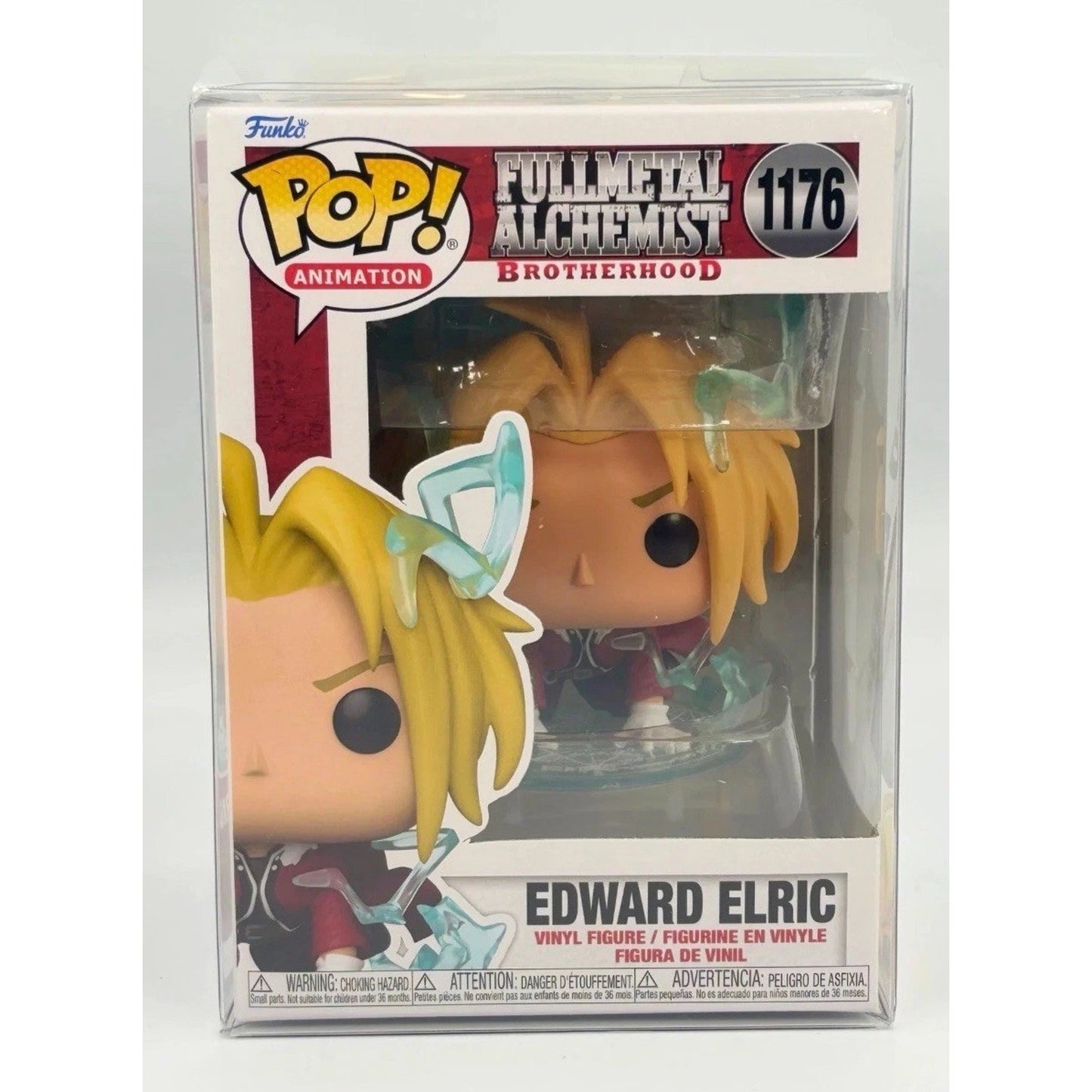 Funko Pop Edward Elric #1176 FMA Brotherhood Vinyl Figure w/ Protector – New