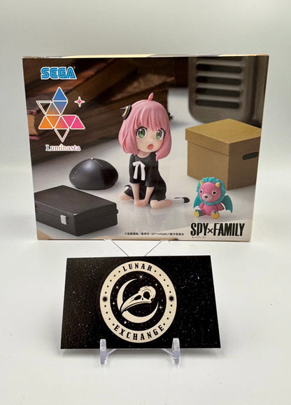 Packaging of the Luminasta Anya Forger: Pretend Play Ver. Figure by SEGA.
