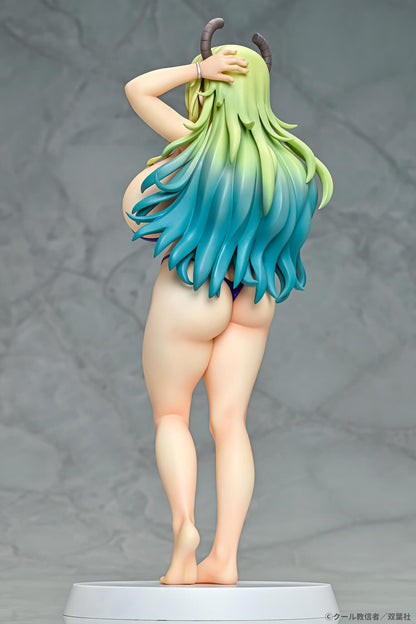 Rear angle highlighting the craftsmanship of Lucoa’s figure.