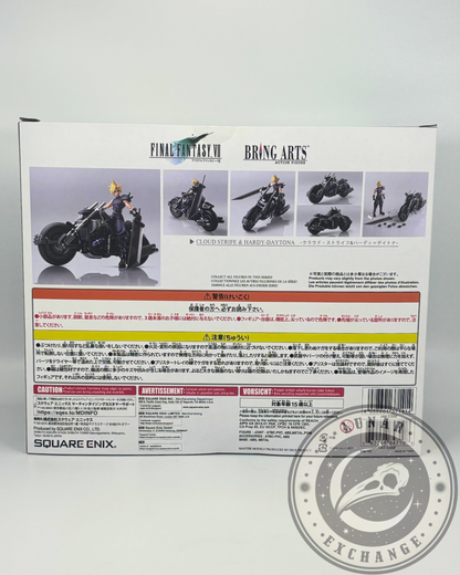 Final Fantasy VII Cloud Strife & Hardy-Daytona BRING ARTS Action Figure – Square Enix