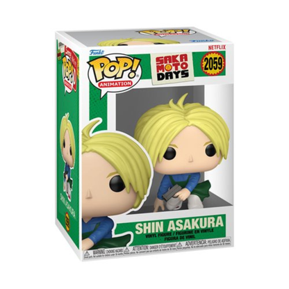 Sakamoto Days Shin Asakura Pop! Animation #2059 by Funko