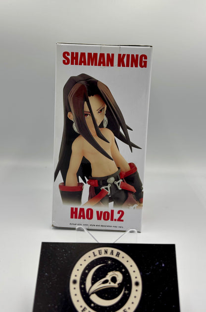 Packaging of the Hao Asakura Non-Scale Figure Vol. 2 by Banpresto.