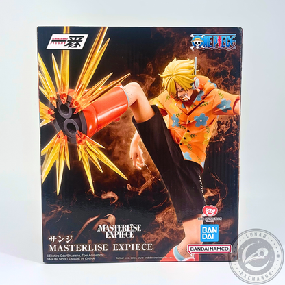 One Piece Sanji Burst of Energy Masterlise Expiece Ichibansho Statue