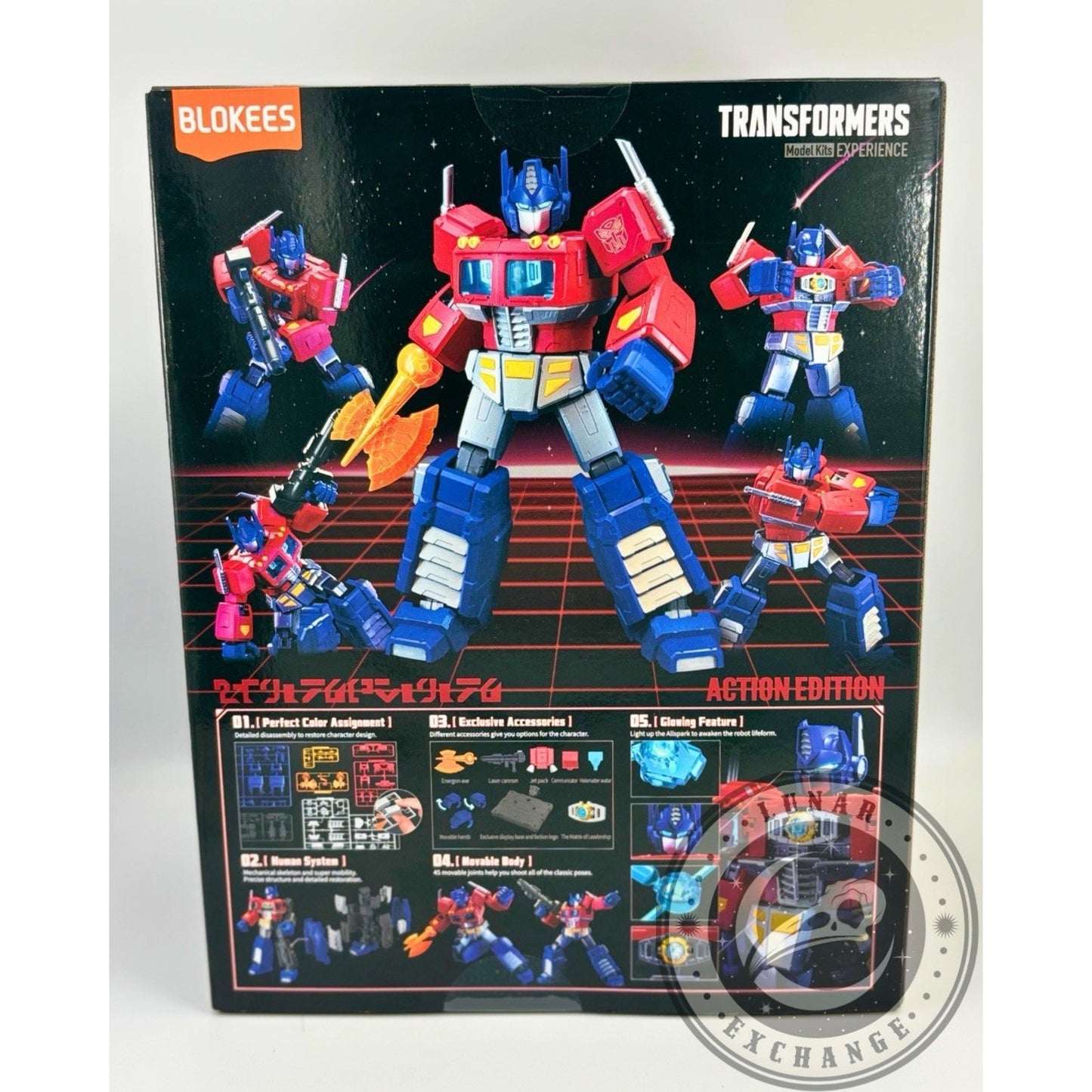 Transformers Action Edition 01 Optimus Prime G1 Model Kit – International Version