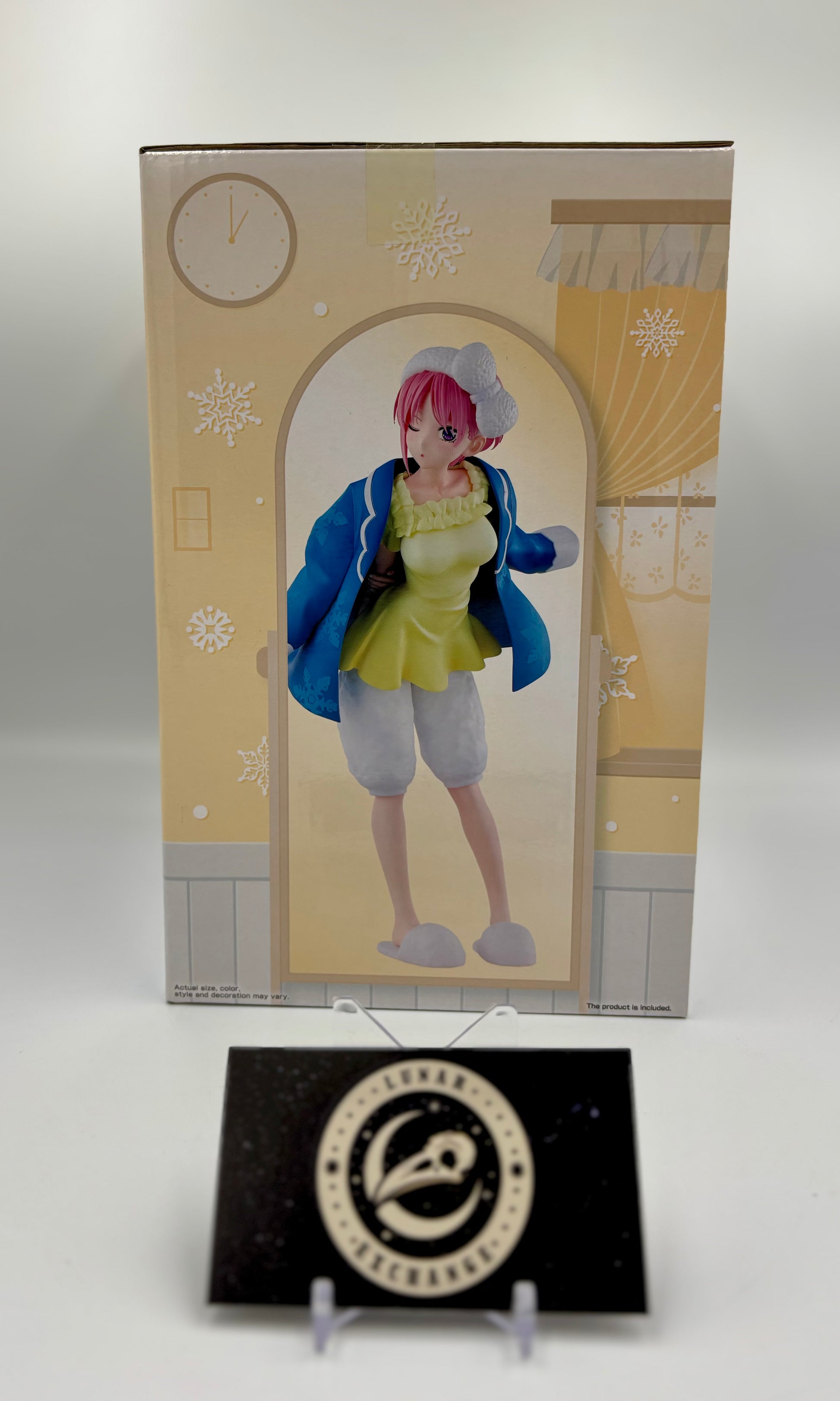 Packaging of the Ichibansho Ichika Nakano (Loungewear Ver.) figure by Bandai Spirits.