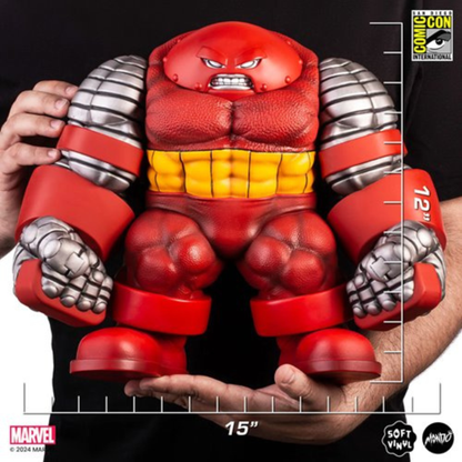 Marvel X-Men Colossus Juggernaut SDCC 2024 Soft Vinyl Figure by Mondo