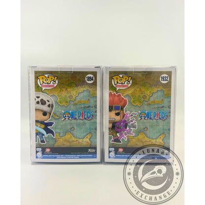 Funko Pop! One Piece Wave 10 Eustass Kid & Trafalgar Law Set w/ Protectors