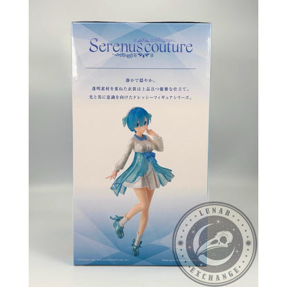 Re:Zero Rem Serenus Couture Vol. 2 Figure – Banpresto PVC Anime Statue