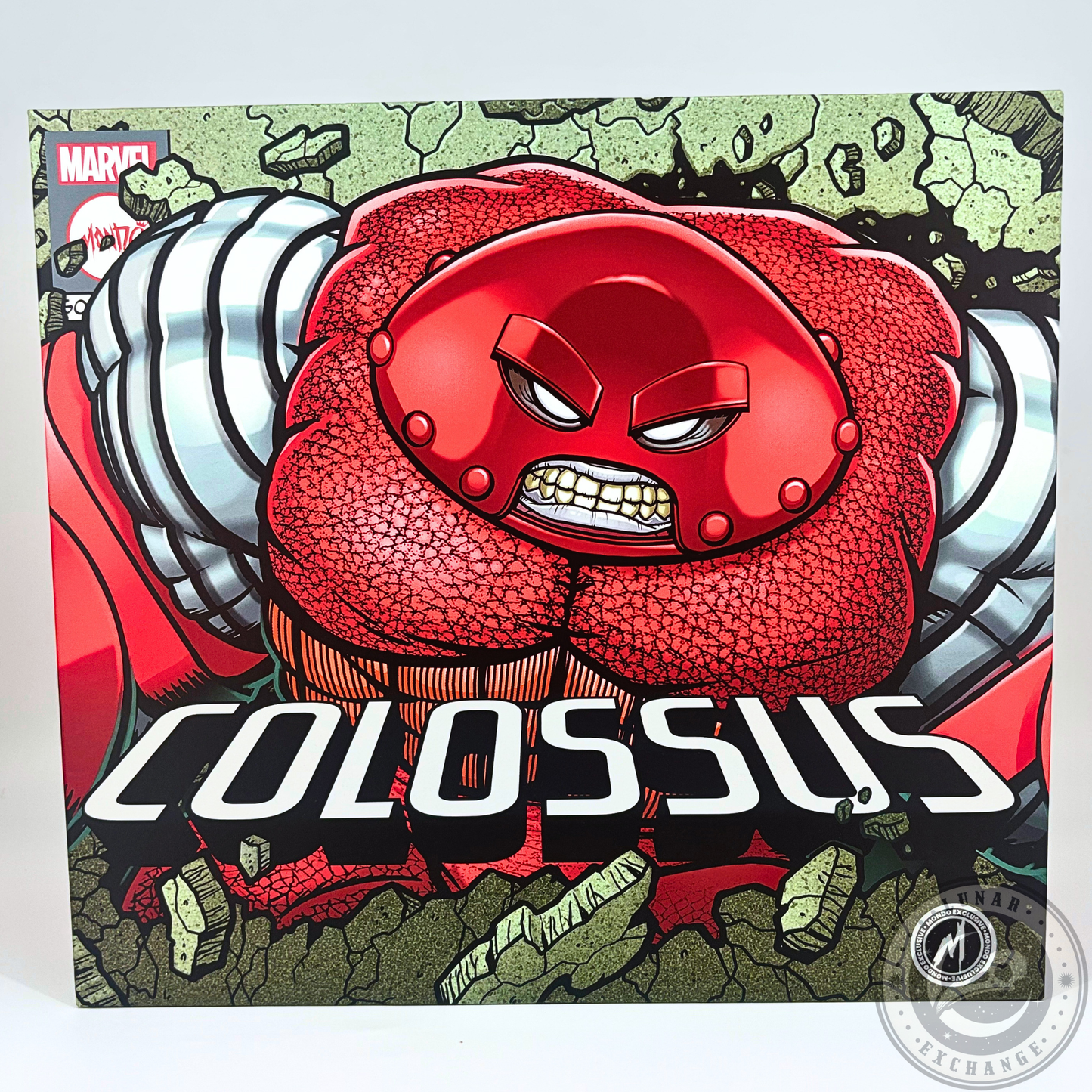 Marvel X-Men Colossus Juggernaut SDCC 2024 Soft Vinyl Figure by Mondo